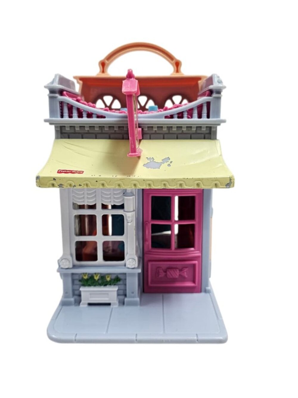 2001 Fisher-Price Mattel 74923 Sweet Streets Candy Shop & Dance Studio